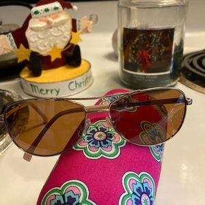 Vera Bradley Ansley sunglasses, color Superbloom.   Optical quality (not stock)